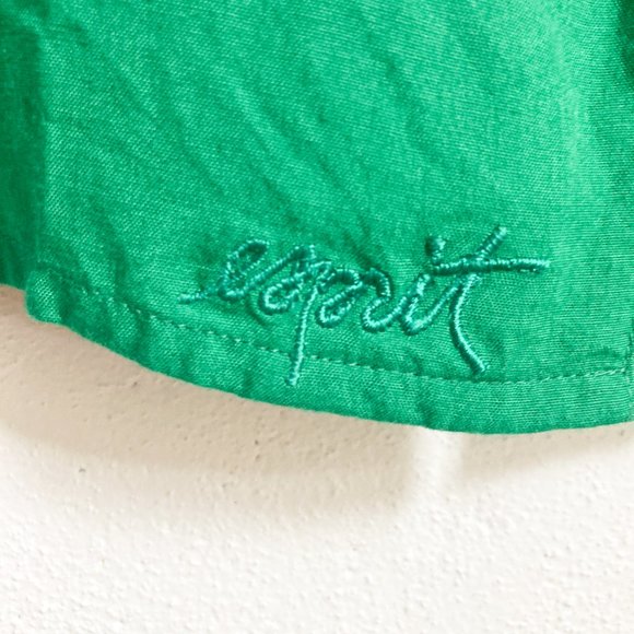Vintage Esprit Essentials Sleeveless Green Blouse, Womens Small - Picture 5 of 10